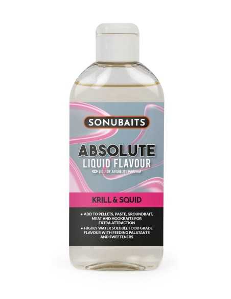 SONUBAITS ABSOLUTE LIQUID FLAVOUR KRILL & SQUID 200ML